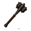 Martelo de Guerra de Aço Negro