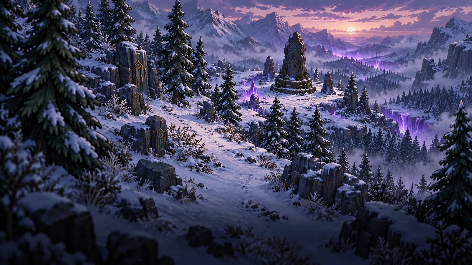 Pintura de Riftfrost Woods
