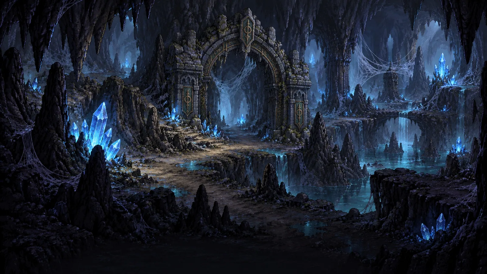 Pintura de Whispering Caves
